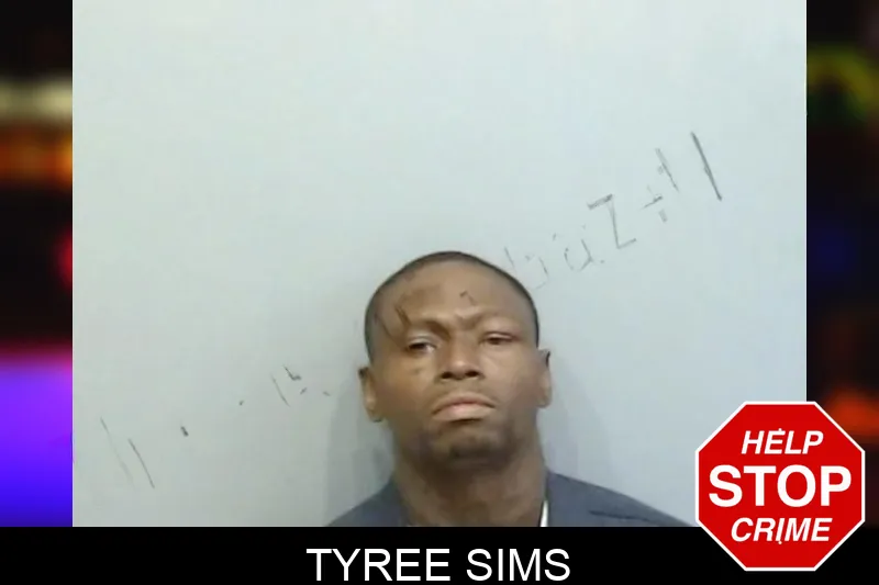 Tyree Sims mugshot