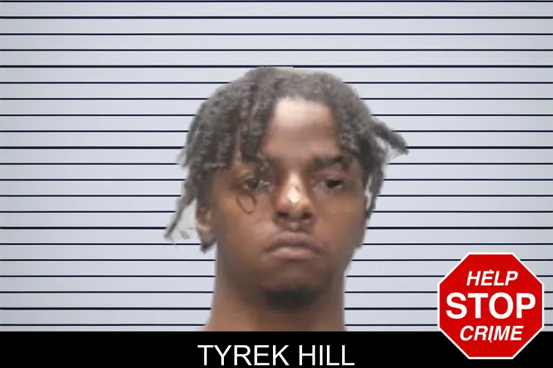 Tyrek Hill mugshot