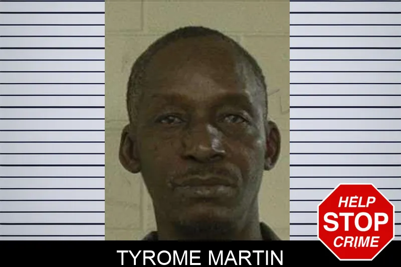 Tyrome Martin mugshot