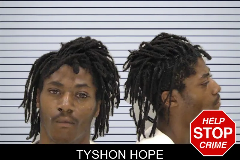 Tyshon Hope mugshot