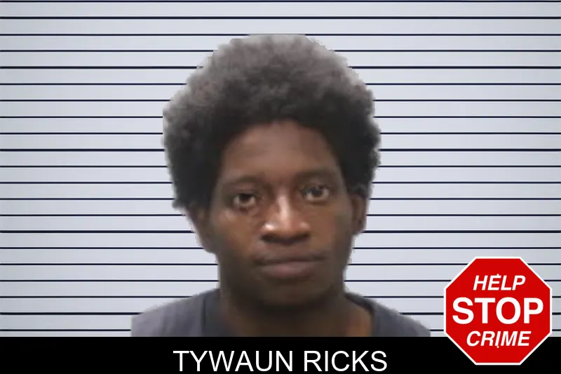 Tywaun Ricks mugshot