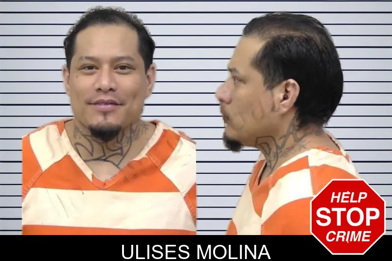 Ulises Molina mugshot