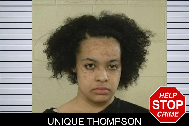 Unique Thompson mugshot