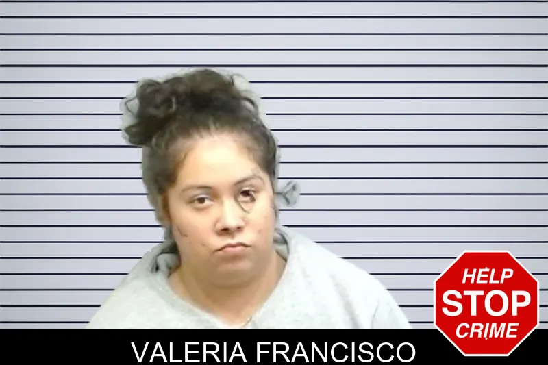 Valeria Francisco mugshot