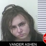 Vander Ashen mugshot