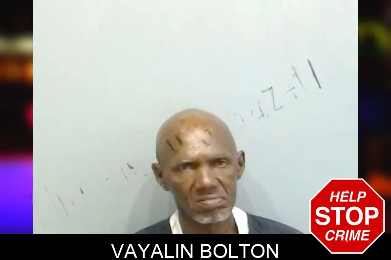 Vayalin Bolton mugshot