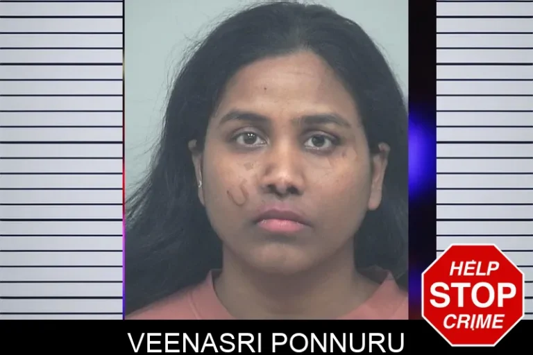 Veenasri Ponnuru mugshot – Gwinnett County , Georgia Veenasri Ponnuru