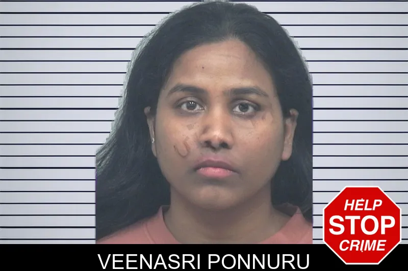 Veenasri Ponnuru mugshot