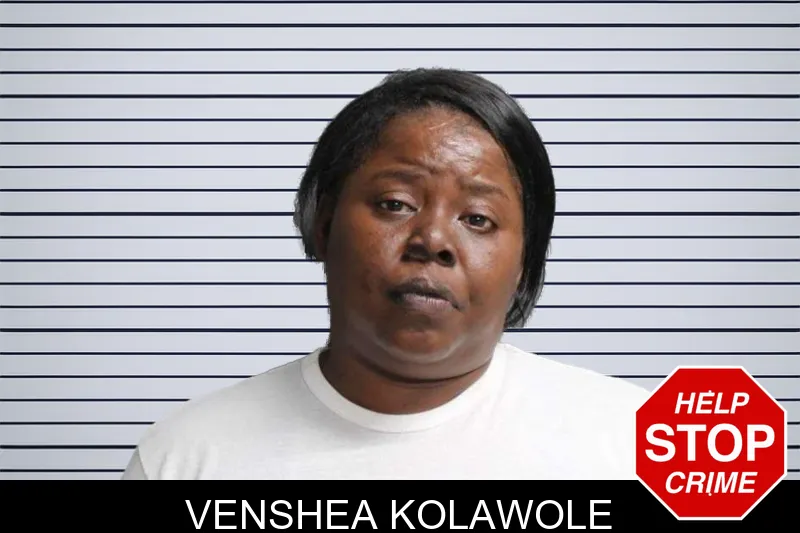 Venshea Kolawole mugshot