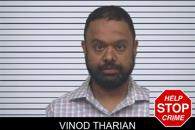 Vinod Tharian mugshot