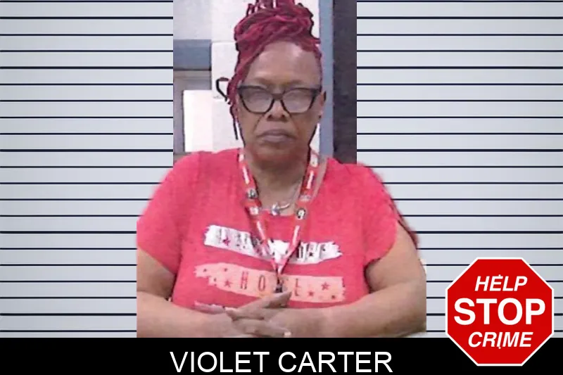 Violet Carter mugshot