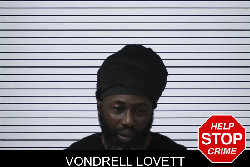Vondrell Lovett mugshot