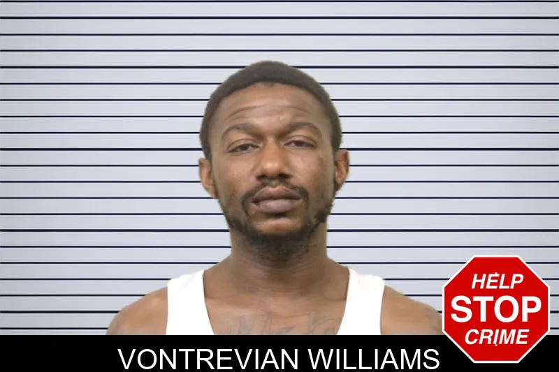 Vontrevian Williams mugshot