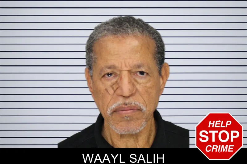 Waayl Salih mugshot