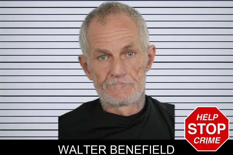 Walter Benefield mugshot