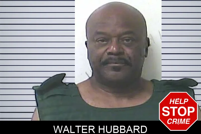 Walter Hubbard mugshot