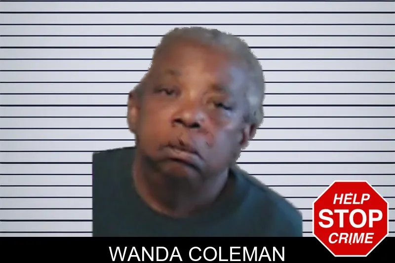 Wanda Coleman mugshot