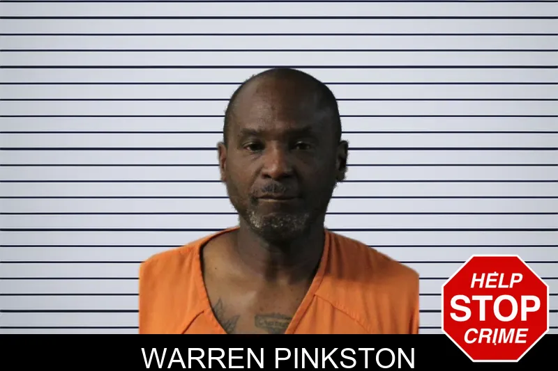 Warren Pinkston mugshot