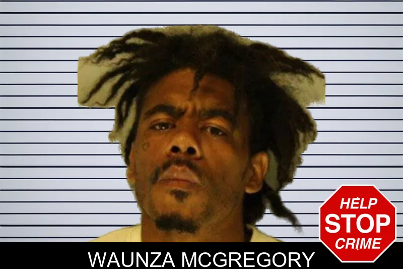 Waunza McGregory mugshot