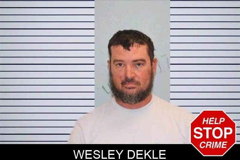 Wesley Dekle mugshot