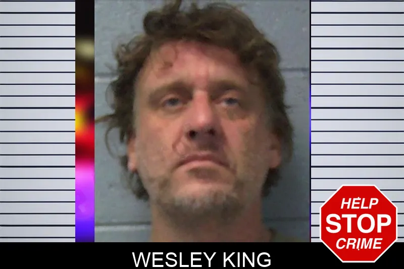 Wesley King mugshot