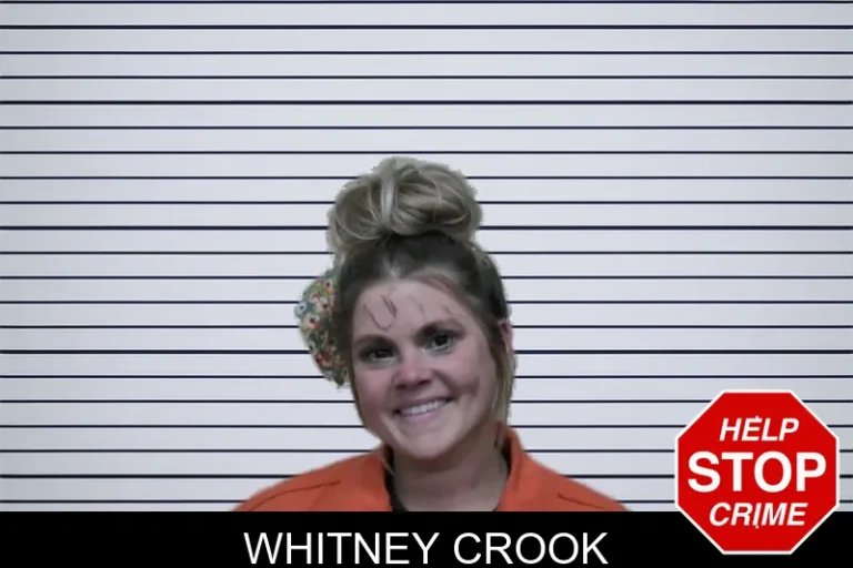 Whitney Crook mugshot – Ben Hill County , Georgia Whitney Crook