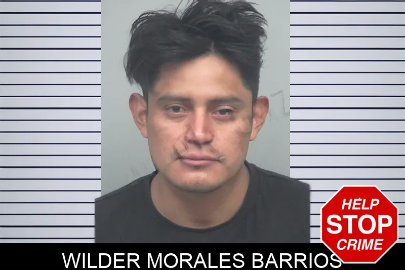 Wilder Morales Barrios mugshot