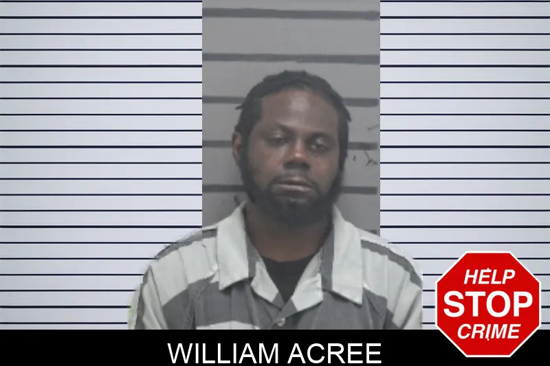 William Acree mugshot