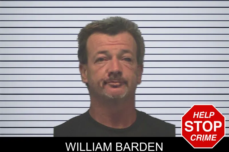 William Barden mugshot