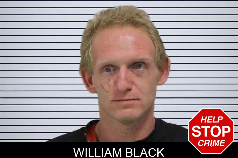 William Black mugshot