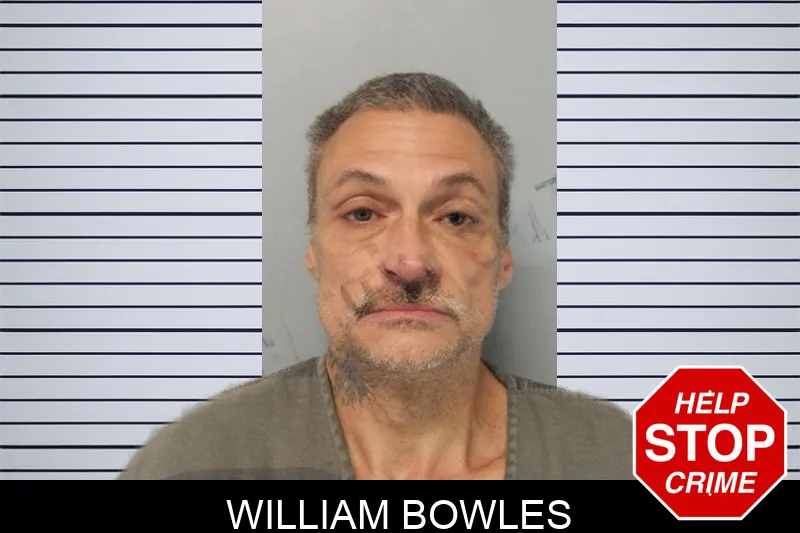 William Bowles mugshot