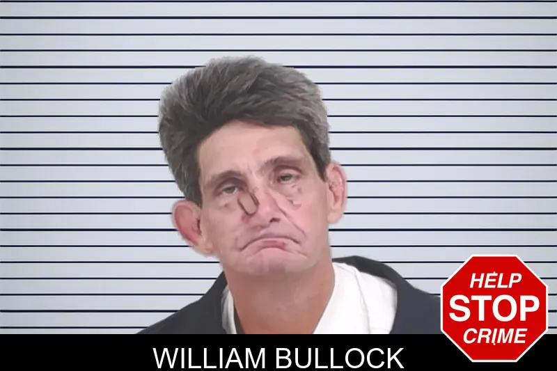 William Bullock mugshot