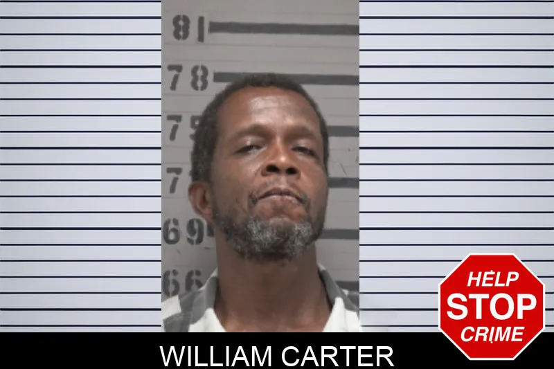 William Carter mugshot