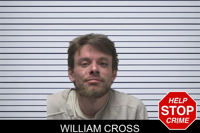 William Cross mugshot