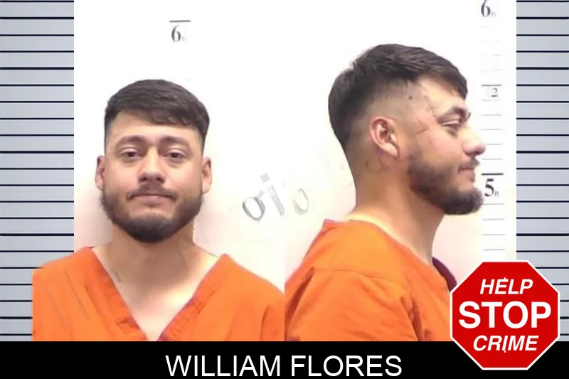 William Flores mugshot