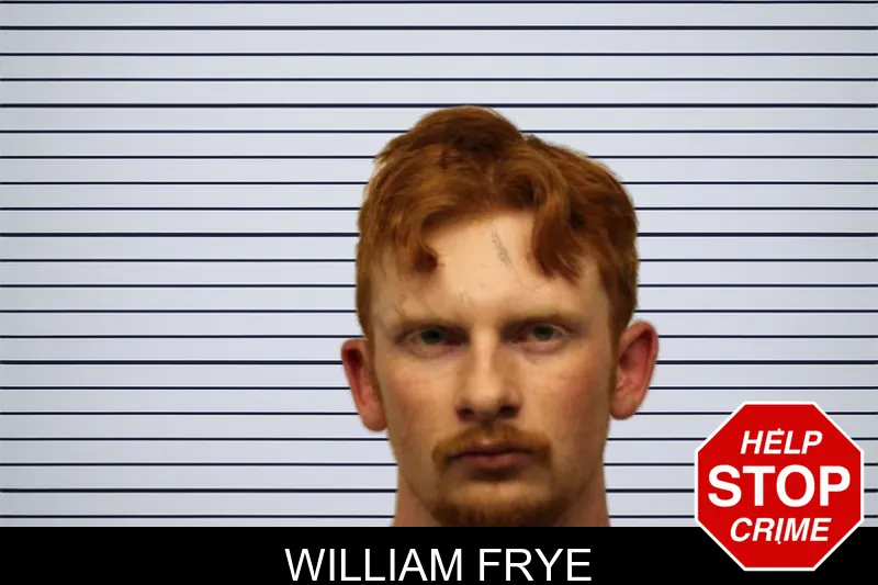 William Frye mugshot