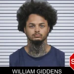 William Giddens mugshot