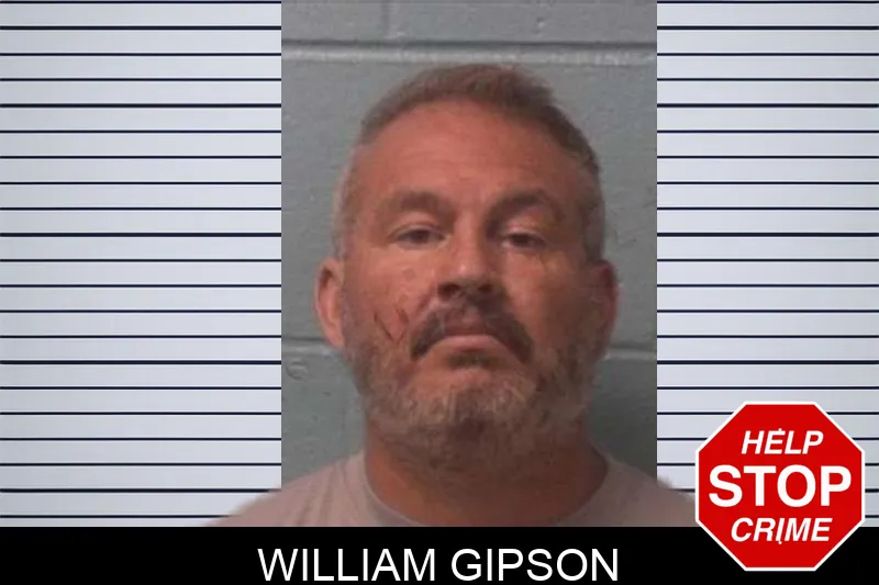 William Gipson mugshot