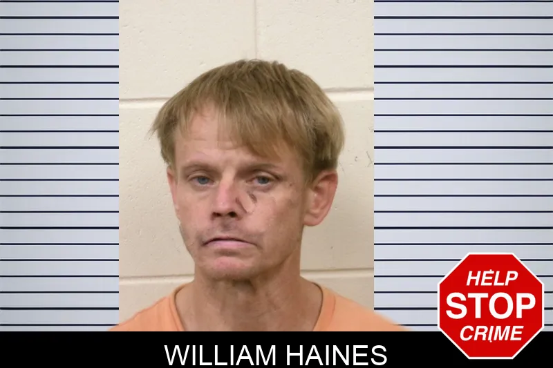William Haines mugshot