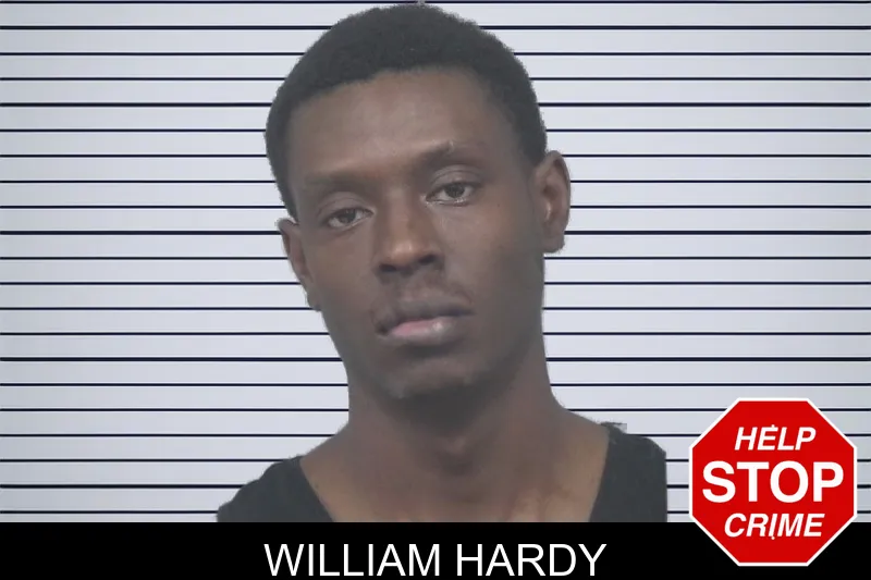 William Hardy mugshot