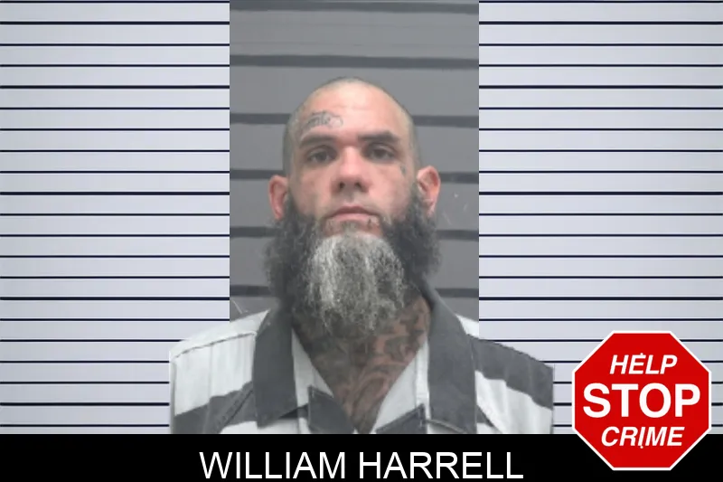 William Harrell mugshot