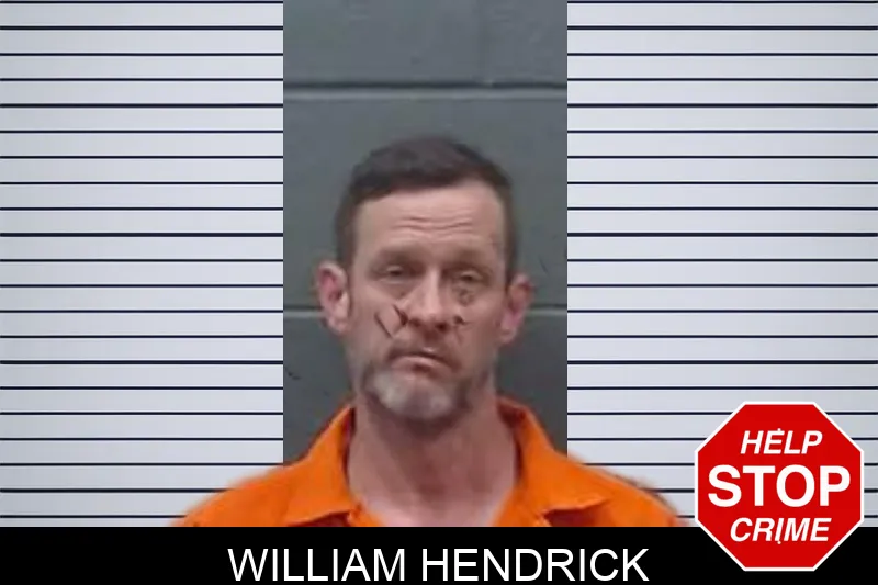 William Hendrick mugshot