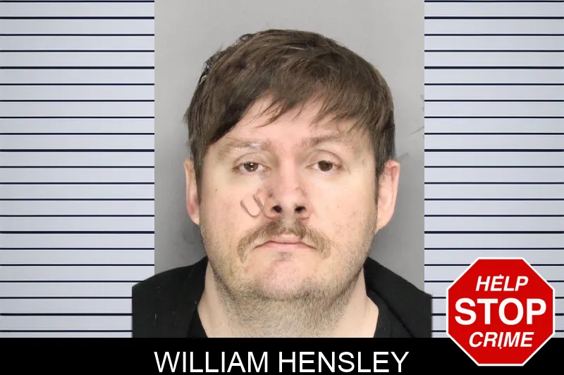 William Hensley mugshot
