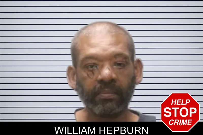 William Hepburn mugshot