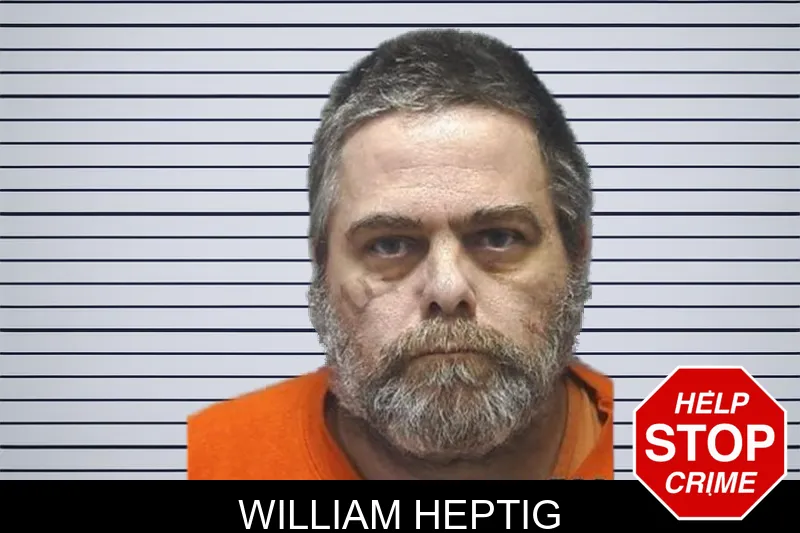 William Heptig mugshot