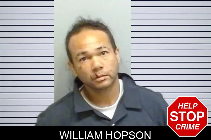 William Hopson mugshot