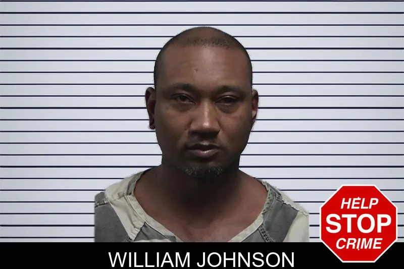 William Johnson mugshot