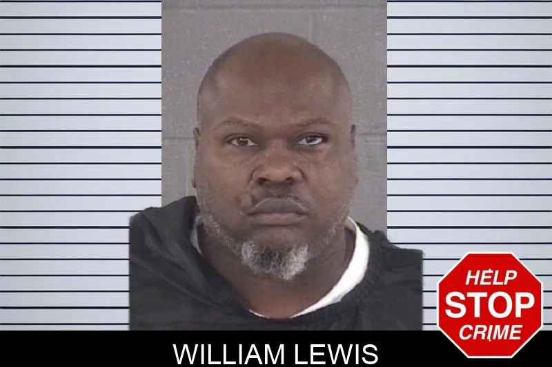 William Lewis mugshot