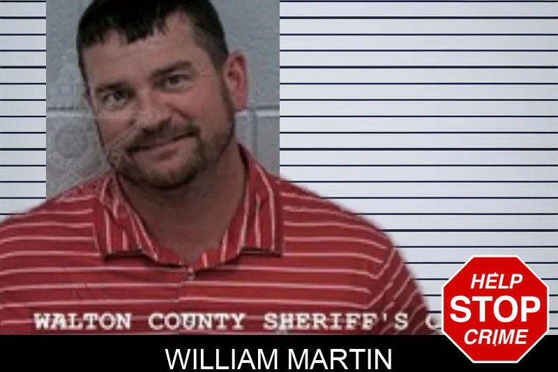 William Martin mugshot