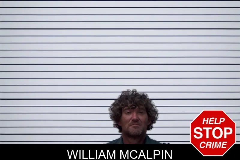William McAlpin mugshot